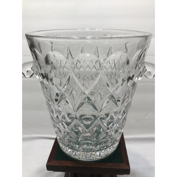 NWOT Wymesm crystal Marquis design ice bucket wine cooler. - Picture 3 of 10